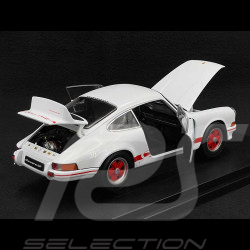 Porsche 911 Carrera RS 2.7 1973 blanche / rouge 1/18 Welly 18044