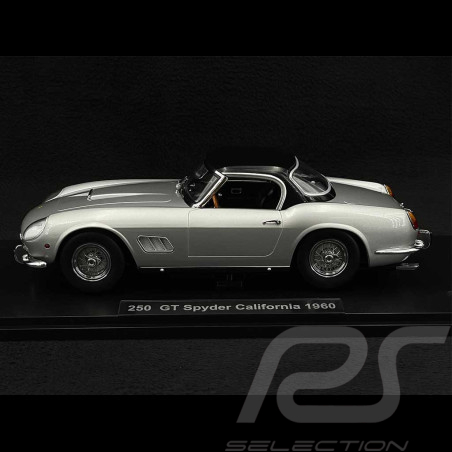 Ferrari 250 GT California Spyder 1960 Argent 1/18 KK Scale KKDC181042