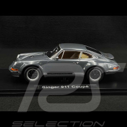 Singer Porsche 911 Coupé dark grey 1/18 KK Scale KKDC180442