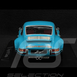 Singer Porsche 911 Coupé 2014 Bleu Turquoise 1/18 KK Scale KKDC180445