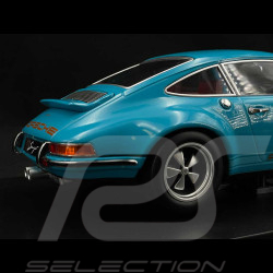 Singer Porsche 911 Coupé 2014 Bleu Turquoise 1/18 KK Scale KKDC180445