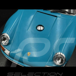 Singer Porsche 911 Coupé 2014 Bleu Turquoise 1/18 KK Scale KKDC180445