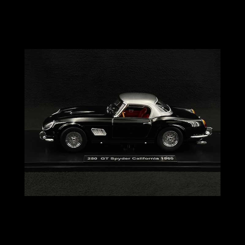 KK SCALE MODELS 181043 Ferrari 250 GT California Spyder 1960 Noir 1/18