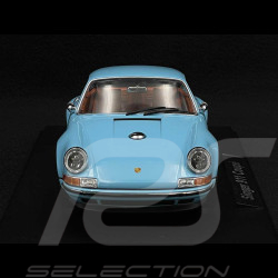 Singer Porsche 911 Coupé bleu clair/orange 1/18 KK Scale KKDC180441