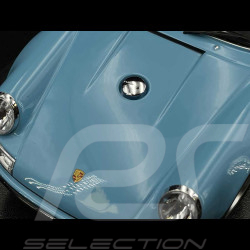 Singer Porsche 911 Coupé light blue/orange 1/18 KK Scale KKDC180441