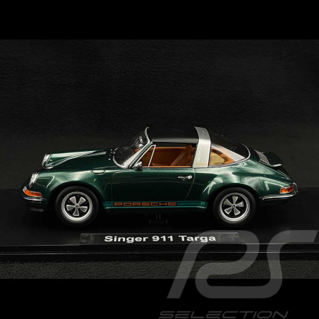 Singer Porsche 911 Targa 2014 Dark Green 1/18 KK Scale KKDC180473