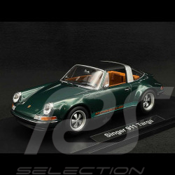 Singer Porsche 911 Targa 2014 Dark Green 1/18 KK Scale KKDC180473