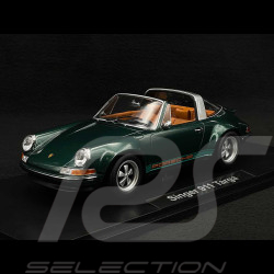 Singer Porsche 911 Targa 2014 Dark Green 1/18 KK Scale KKDC180473