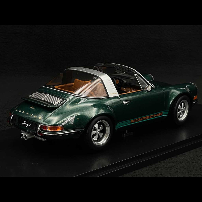 Porsche 911 Singer Targa 2014 – Vert Métal – KK Scale Models échelle 1/18 (Neuf, Prévente)