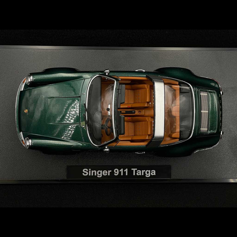 Miniature PORSCHE SINGER 911 TARGA VERT FONCE METALLISE 1/18 Miniature PORSCHE SINGER 911 TARGA VERT FONCE METALLISE 1/18