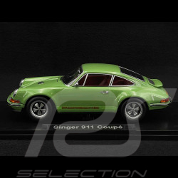 Singer Porsche 911 Coupé 2014 Green 1/18 KK Scale KKDC180446