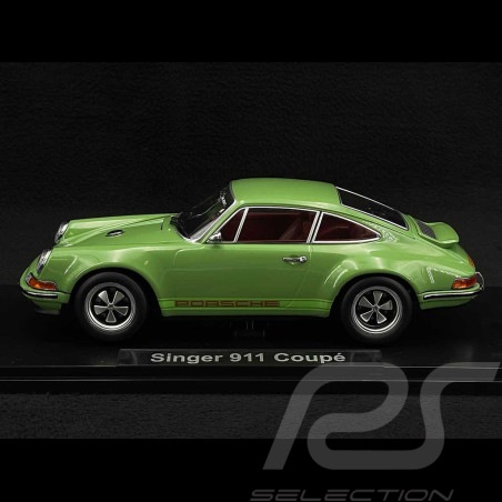 Singer Porsche 911 Coupé 2014 Green 1/18 KK Scale KKDC180446