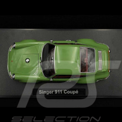 Singer Porsche 911 Coupé 2014 Green 1/18 KK Scale KKDC180446