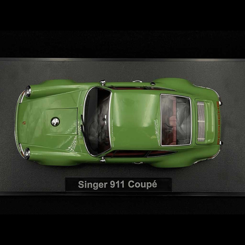 Porsche 911 Coupé Singer 1/18 KK-Scale – Vert, Métal, Collection