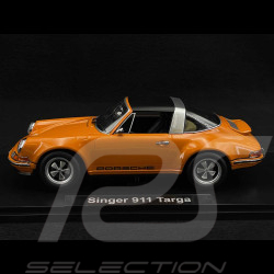 Singer Porsche 911 Targa Orange 1/18 KK Scale KKDC180472