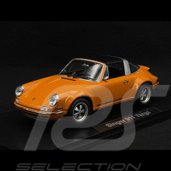 Singer Porsche 911 Targa Orange 1/18 KK Scale KKDC180472