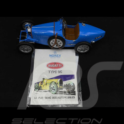 Bugatti Type 35 Course 1925 Bleu de France 1/12 Norev 125705