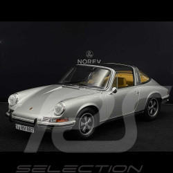 Porsche 911 E Targa F Type 1969 Silver Grey 1/18 Norev 187649