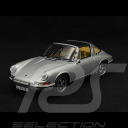 Porsche 911 E Targa F Type 1969 Silver Grey 1/18 Norev 187649