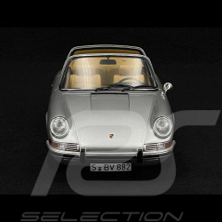 Porsche 911 E Targa F Type 1969 Silver Grey 1/18 Norev 187649