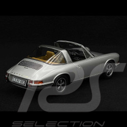 Porsche 911 E Targa F Type 1969 Silver Grey 1/18 Norev 187649