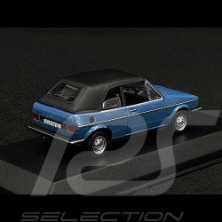 Volkswagen Golf Cabriolet Karmann 1981 Bleu Monaco 1/43 Norev 840069