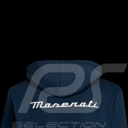 Maserati Jacke Tridente im Hoodie-Stil Marineblau MA241M101BL - Herren
