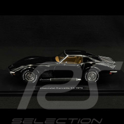 Chevrolet Corvette C3 1972 Black 1/18 KK Scale KKDC181224