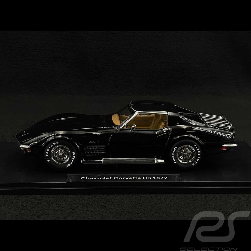 Chevrolet Corvette C3 1972 Schwarz 1/18 KK Scale KKDC181224