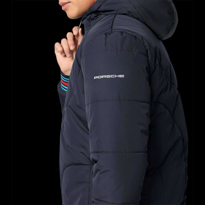 Porsche Martini Racing Quilted Jacket Navy Blue