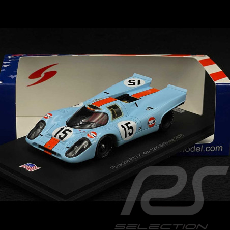 Porsche 917 K n° 15 4. 12h Sebring 1970 1/43 Spark US346