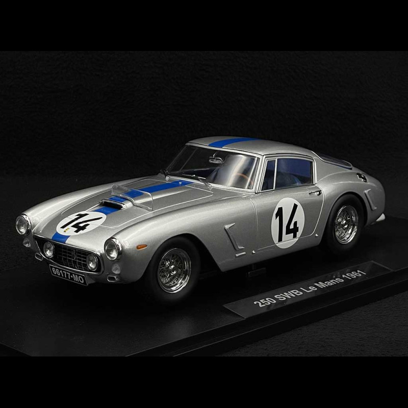Universal Hobbies 1/18 Ferrari 250 GT Berlinette Le Mans 1961, Argentée