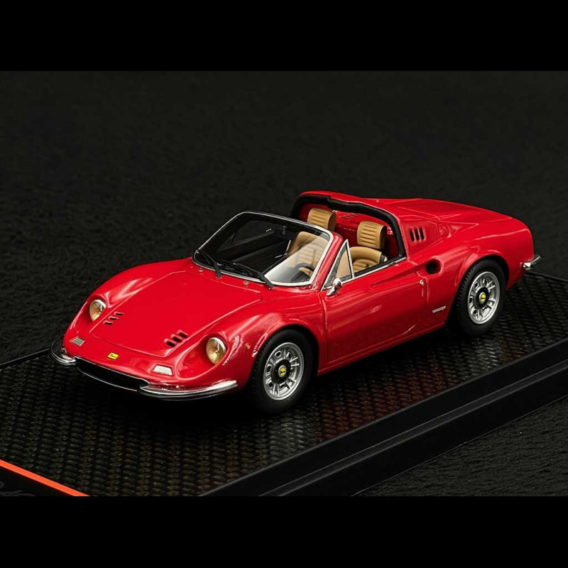 Ferrari Dino 246 GTS 1972 Red Rosso Corsa 1/43 BBR Models