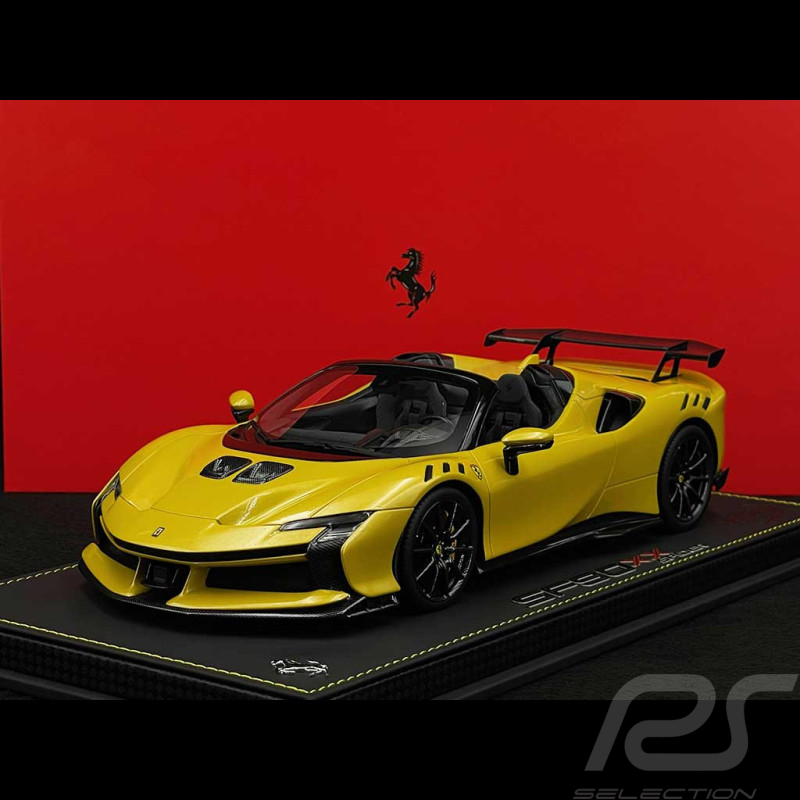 Ferrari SF90 XX Spider 2023 Monte Carlo Gelb 1/18 BBR Models P18238F1
