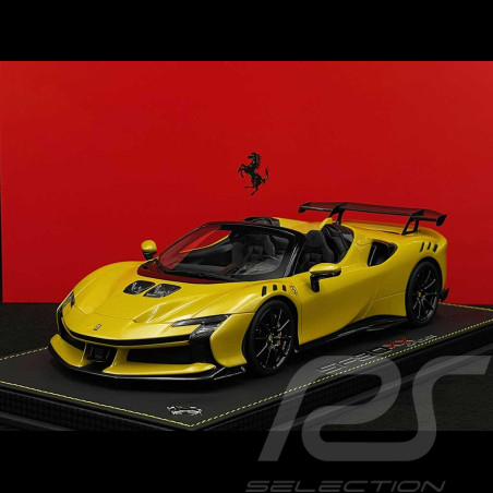 Ferrari SF90 XX Spider 2023 Jaune Monte Carlo 1/18 BBR Models P18238F1