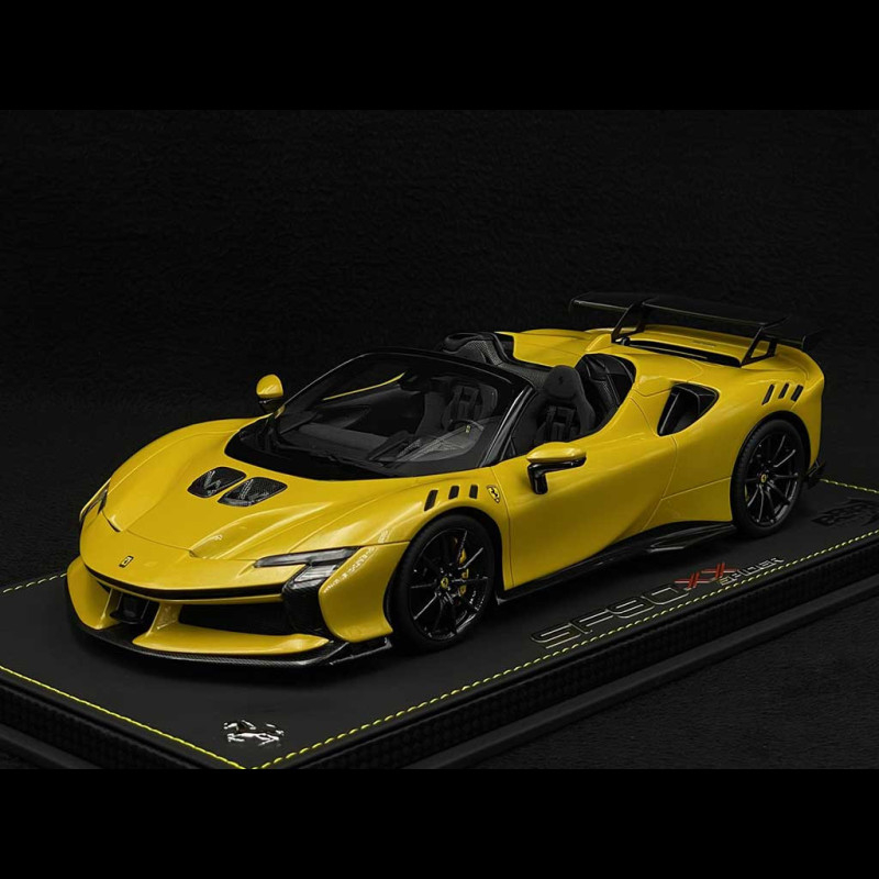 Ferrari SF90 XX Spider 2023 Monte Carlo Yellow 1/18 BBR Models