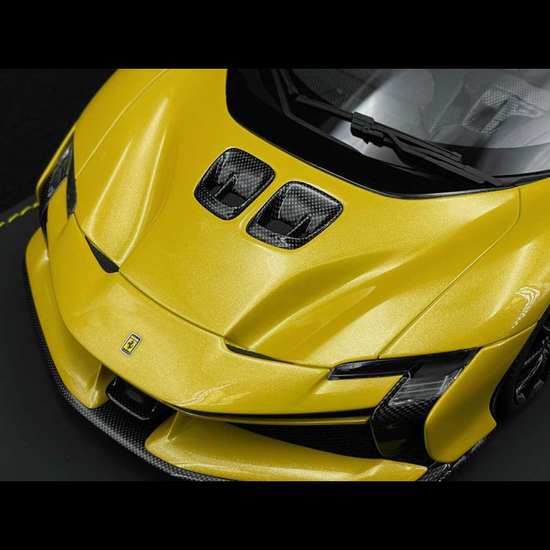 Ferrari SF90 XX Spider 2023 Monte Carlo Yellow 1/18 BBR Models