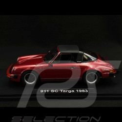 Porsche 911 SC Targa 1983 Rouge Rubis Métallique 1/18 KK-Scale KKDC180841