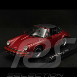 Porsche 911 SC Targa 1983 Rouge Rubis Métallique 1/18 KK-Scale KKDC180841