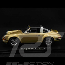 Singer Porsche 911 Targa 2014 Gold 1/18 KK Scale KKDC180474