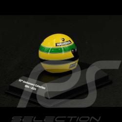 Casque Ayrton Senna Champion du Monde F1 1988 1/8 Minichamps 540308812