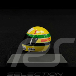 Ayrton Senna Helm First GP - GP Brazil 1984 1/8 Minichamps 540308419