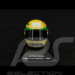 Ayrton Senna Helm First GP - GP Brazil 1984 1/8 Minichamps 540308419