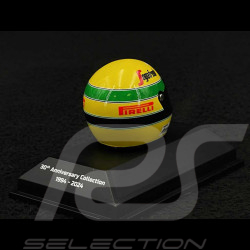 Ayrton Senna Helm First GP - GP Brazil 1984 1/8 Minichamps 540308419