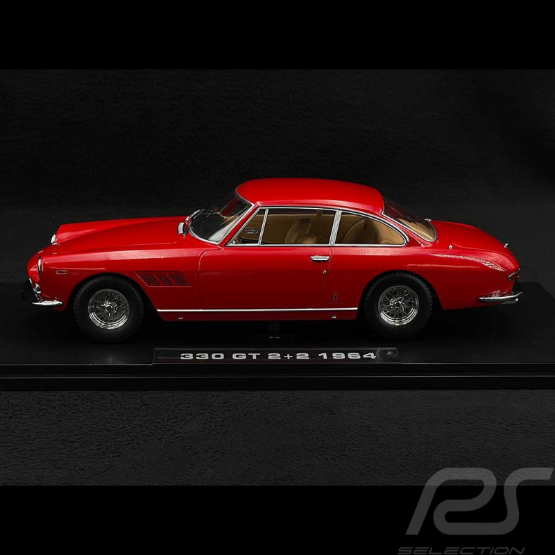 Ferrari 330 GT 2+2 1964 Rouge 1/18 KK Scale KKDC180424