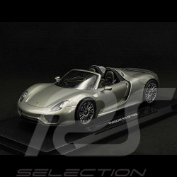 Porsche 918 Spyder Cabriolet 2014 Argent 1/18 Welly 18051CGR