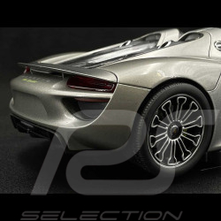 Porsche 918 Spyder Cabriolet 2014 Argent 1/18 Welly 18051CGR