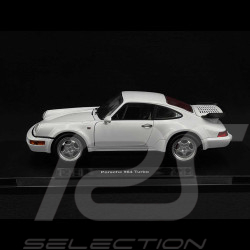 Porsche 911 Turbo Type 964 1989 Blanc Grand Prix 1/18 Welly 18026WH