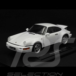 Porsche 911 Turbo Type 964 1989 Blanc Grand Prix 1/18 Welly 18026WH