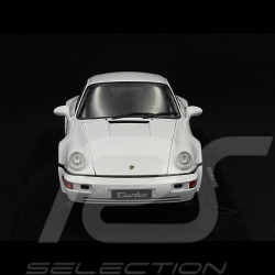 Porsche 911 Turbo Type 964 1989 Blanc Grand Prix 1/18 Welly 18026WH